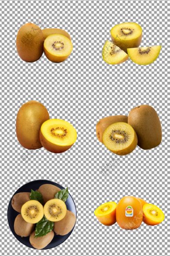 黄心水果猕猴桃图片