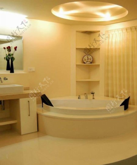 浴室背景图片