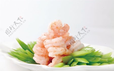 芥蓝鲜虾仁图片