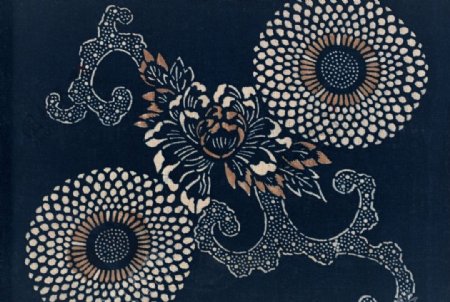 布艺传统花纹图片
