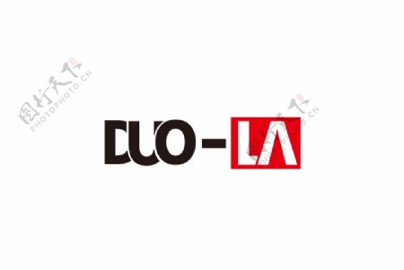 DUOLA字体设计logo图片