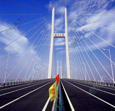 荆岳长江公路大桥图片