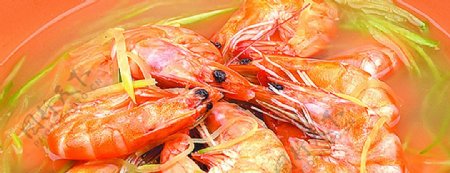 豫菜萝卜丝炖明虾图片