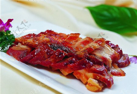 豫菜蜜汁叉烧肉图片