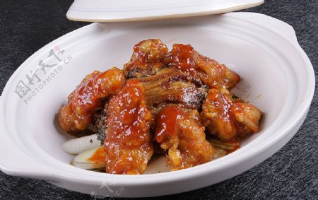 豫菜腌菜腊肉啫生蚝图片