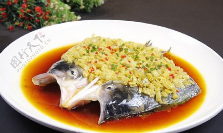 北京菜开胃鱼头图片