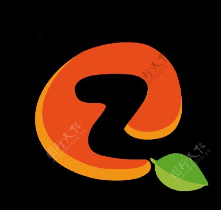 橘色logo图片