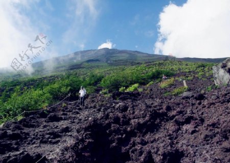 日本富士山图片