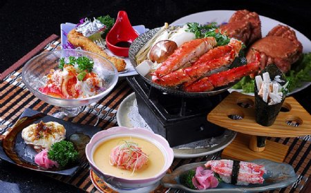 海鲜蟹料理图片
