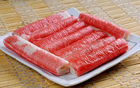 日韩料理荤蟹肉棒图片