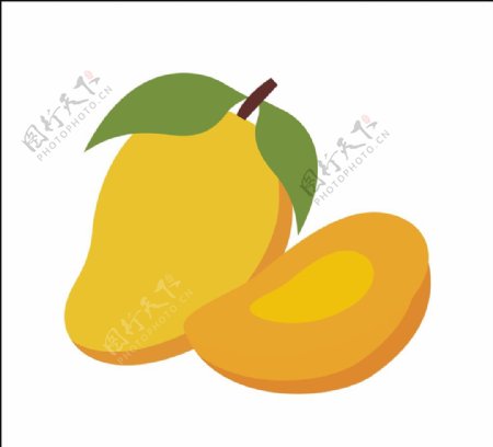 芒果矢量图片